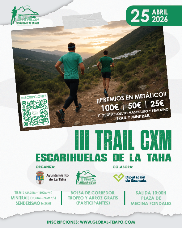 III TRAIL CXM - ESCARIHUELAS DE LA TAHA